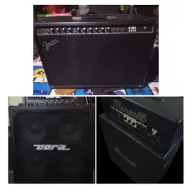 Amplifier Gitar Dan Bass Head Cabinet Dan Combo 3 Unit