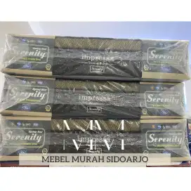 Springbed Elite Serenity Pocket Latex 120x200 Knitted Fabric Lembut