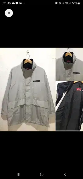 Jacket winter Spalding original tebal dan bisa dibikin 2 jaket