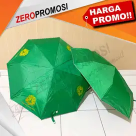 Payung promosi lipat 3 untuk souvenir idul fitri