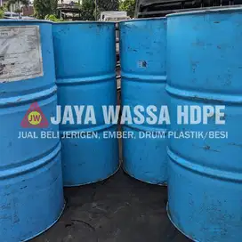 Drum Besi 200 Liter Oli Super Tebal Berat Yogyakarta