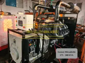 Genset 175 kVA 180 kVA 200 kVA Mitsubishi Rekondisi