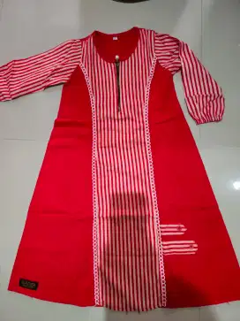 PL set gamis merah