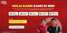 Lowongan pekerja sales home credit indonesia!penempatn jakarta selatan