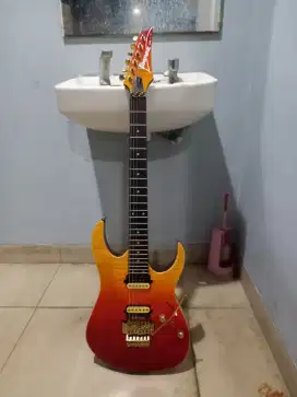 Gitar ibanez rg420 hpfm gold hardware, made in indonesia