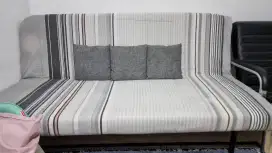 Sofa Bed IKEA NYHAMN warna Hitam