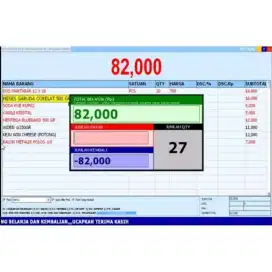 Original  Software Pos Kasir Minimarket swalayan cafe distro (Garansi)