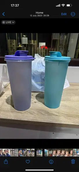Tupperware slim line 1L