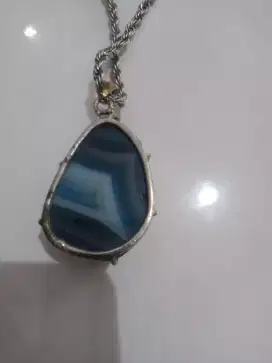 Gandul Kalung batu alami agate