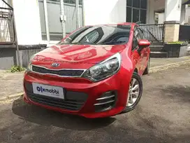 like new - KIA RIO 1.4 BENSIN A/T 2016 MERAH