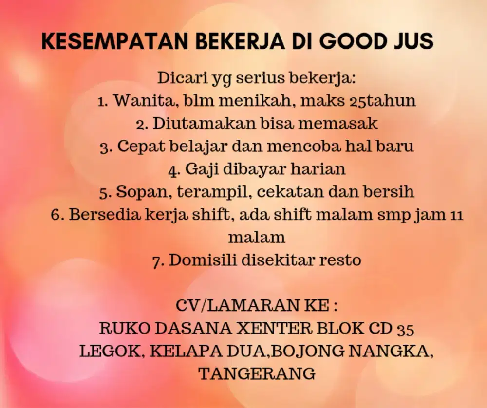 Crew dapur (Wanita, daerah legok-bonang)