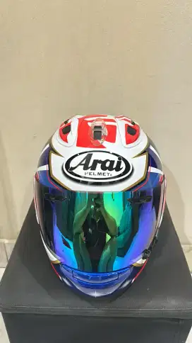 Arai rx7x spirit blue sz M snell 2020