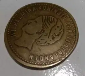 Jual UANG KOIN BELANDA 2,5 GULDEN TAHUN 1816