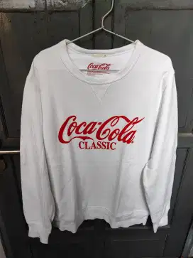 Crewneck Uniqlo GU x Coca Cola size M