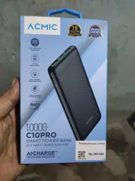 Power bank fast charging acmic