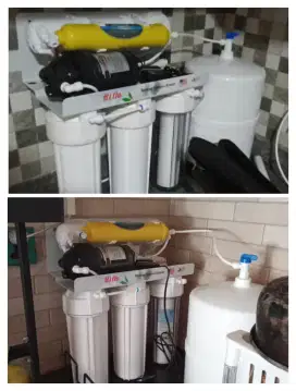 Paketan Filter air bersih plus air minum RO by OXY