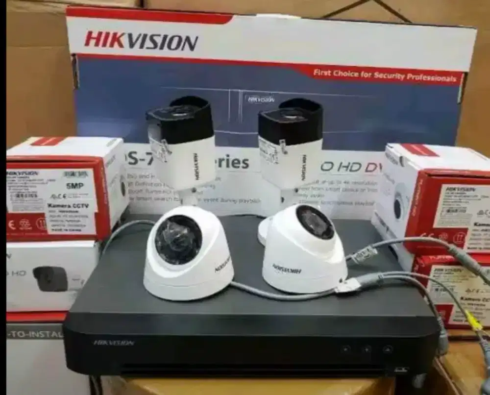 Pasang kamera CCTV merk Hilook HIKVISION bergaransi resmi