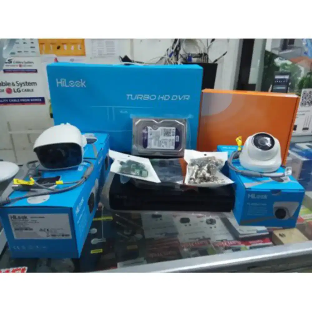 Sedia plus  pasang kamera CCTV hilook HIKVISION gambar jernih