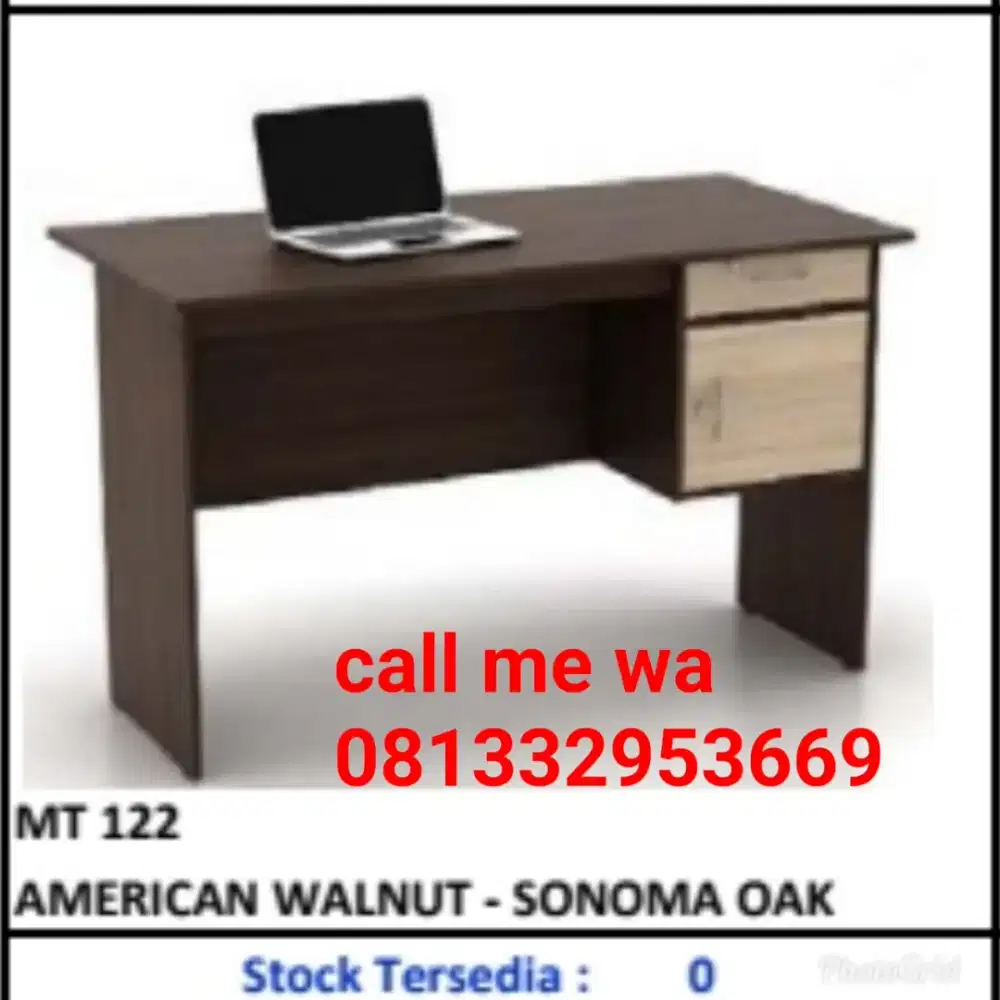 Meja kantor uk 120
