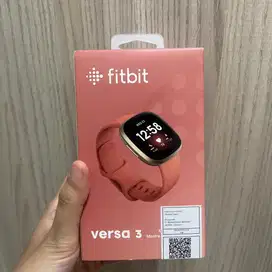 Fitbit Versa 3 warna pink sand