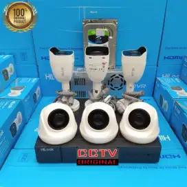 Pasang baru Kamera CCTV murah Kumplit COD free instalasi