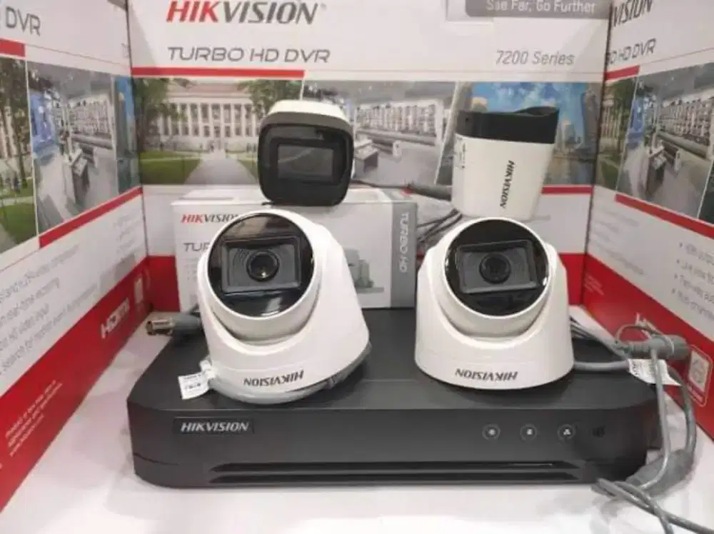 Pasang paket kamera CCTV merk Hilook HIKVISION FULL HD