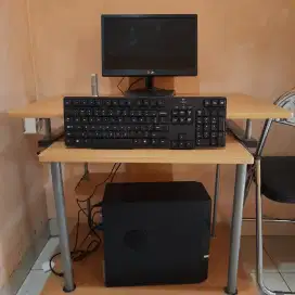 BU JUAL 1 Set Komputer Rakit (Monitor, Keyboard & PC/CPU)