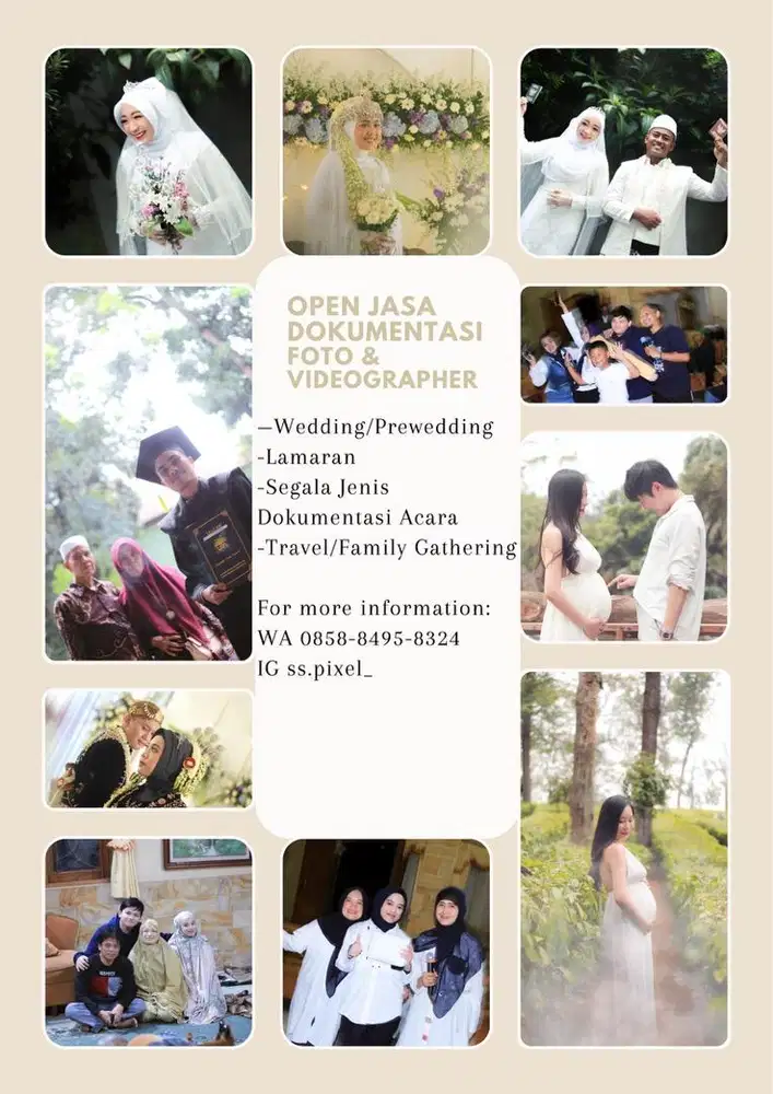 Jasa foto & videographer