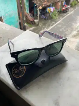 Kacamata Ray-Ban wayfarer spesial series RB 2140 1114 size 50