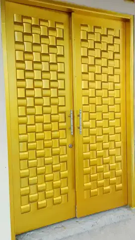 Pintu motif anyam dan model lainnya