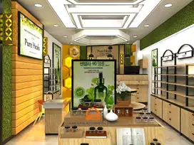 Jasa design & render 3d interior arsitektur exhibition booth