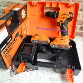 BLACKFOOT 21V 10 MM Bor Cordless Impact BRUSHLESS Baterai Cas 21 Volt
