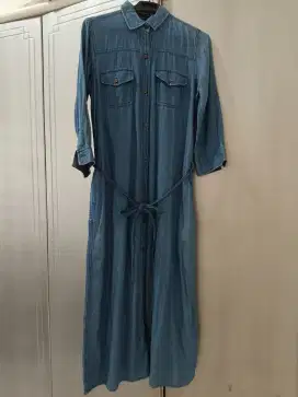 Long dress soft jeans