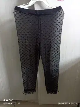 Legging anak transparan import second brand size 140 lucu