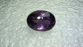 Natural Amethyst/Kecubung 6.22 Ct Mewah bersertifikat