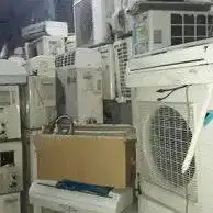 Terimah ac bekas dan rusak 1/2 dan 5pk