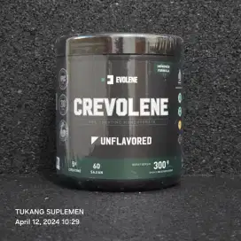 Evolene Crevolene Creatine Monohydrate 30 Serving.