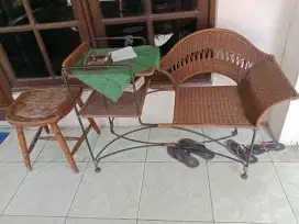 Dijual meja tlp jg kursi jengki