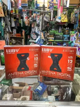 Antena TV Digital Antena Luby Digital Indoor Outdoor + Kabel 12M