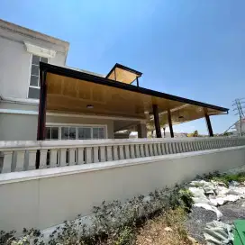 Kanopi alderon plafon pvc solartuff kaca solarflat & canopy minimalis