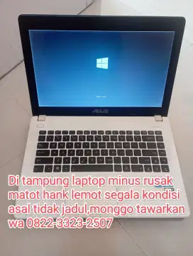 Laptop  minus segala mrek kami terima