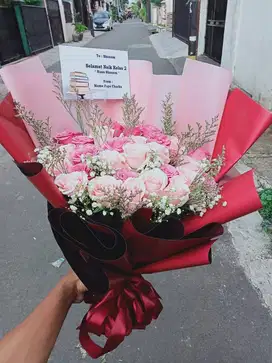 Freshflowers buket | Buket bunga mawar siap kirim jabodetabek