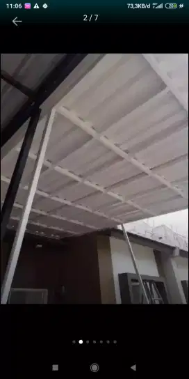 Kanopi baja ringan atap alderon RS 14