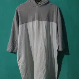 Kaos oversize HOODIE Lengan Pendek XXXL setara dgn XXL