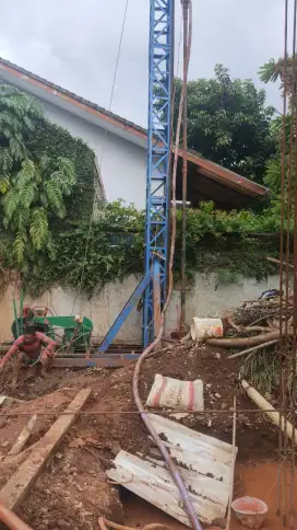 Jasa bor pile mesin manual