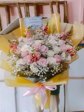 Handbuket mawar asli | Gift Birthday dan lainnya