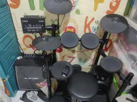 Dijual Drum eletrik Drum yamaha DTX 432k n speaker aktif silver crest