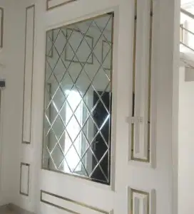 Wall moulding terpasang