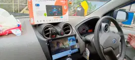 Pemasangan head unit android orca ram 2/64 di datsun go