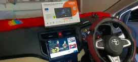 Pemasangan head unit android orca 9 inc di di terrios dan rush